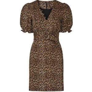 Marissa Webb leopard denim dress